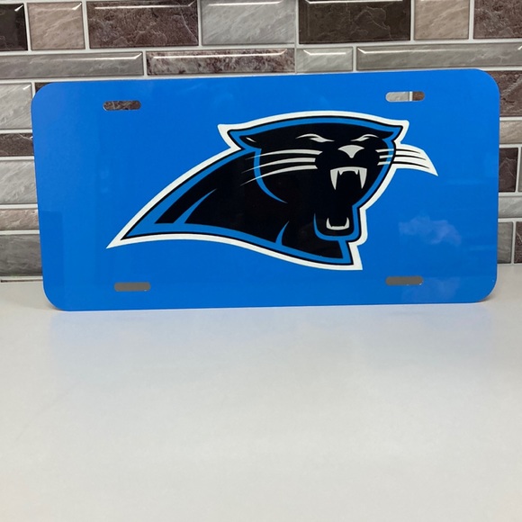 Carolina Panthers License Plate - Picture 1 of 5